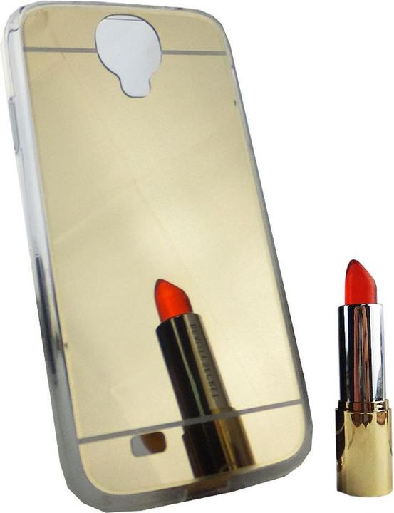 Produktbild König Design Handyhülle für Samsung Galaxy S4 Schutzcase Backcover Bumper Etuis Rahmen Gold (Samsung Galaxy S4)