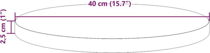 Immagine prodotto VidaXL Kresten (Ø 40 x 2,5 cm)