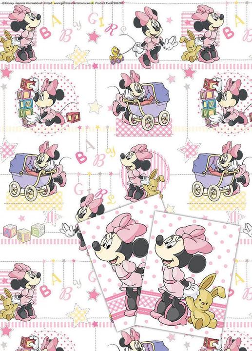 Immagine prodotto Disney Fogli di carta da regalo di Minnie Mouse (confezione da 2) (Carta da regalo, 2 x)