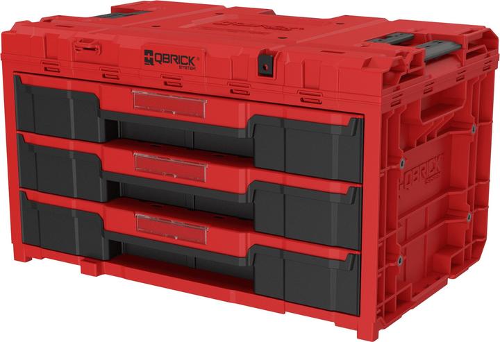 Produktbild Qbrick Werkzeugbox mit Schubladen System ONE 2.0 DRAWER 3 TOOLBOX EXPERT RED Ultra HD Custom