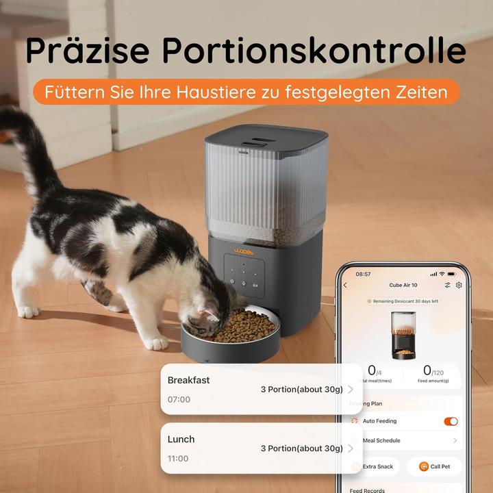 Actual product image Wopet Katzenfutterspender (4 l)