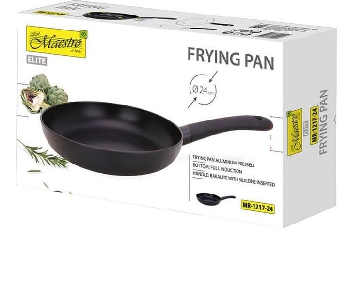 Actual product image Maestro BRATPFANNE 'MARBLE' 24 CM (Frying pan, Cast aluminium)