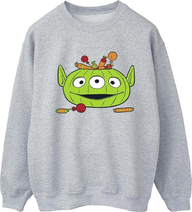 Actual product image Toy Story Mens Alien Pumpkin Basket Halloween Sweatshirt (S)