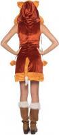 Image du produit Folat Robe sexy de renard avec capuche et queue L-XL (L, XL)