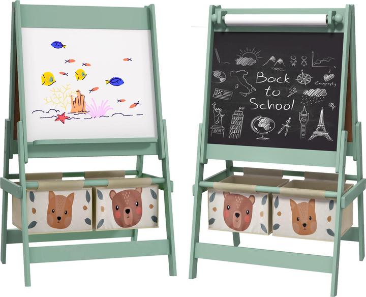 Actual product image Aiyaplay Children's board with paper roll and hanging bag