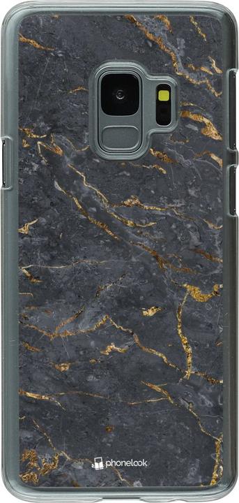 Produktbild PhoneLook Hülle transparent Grey Gold Marble (Samsung Galaxy S9)