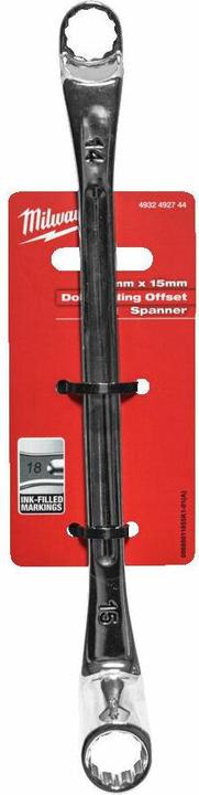 Produktbild GCS Doppelgebogener Schlüssel 75° - 14x15mm