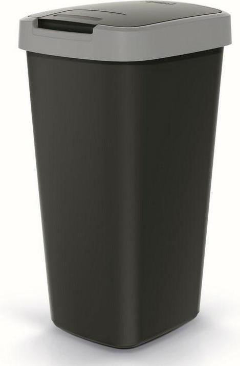 Prosperplast Cestino per rifiuti COMPACTA Q - grigio liscio 25l (25 l)