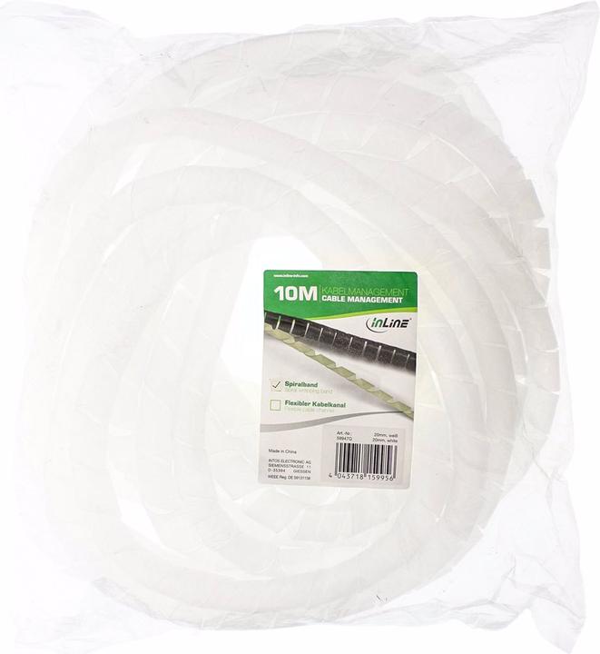 Produktbild InLine Spiralband (Kabelspiralschlauch, 1000 cm)