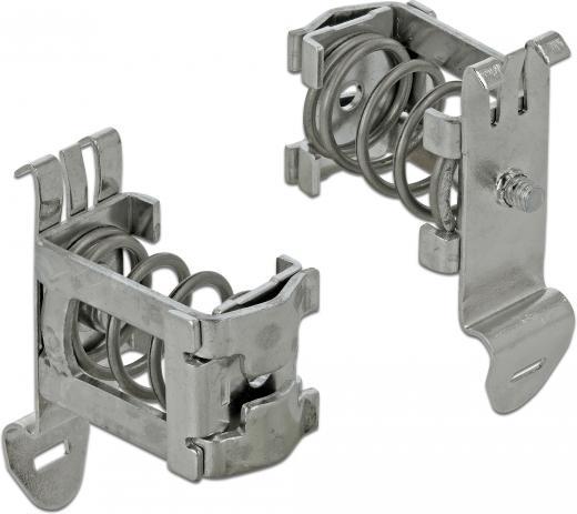 Image du produit Delock Borne de blindage 4 - 13.5mm pour profilé chapeau/DIN Rail