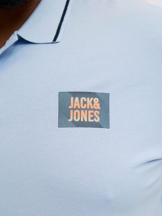 Actual product image Jack & Jones Plus Size Gedruckt Poloshirt Poloshirt (5XL)