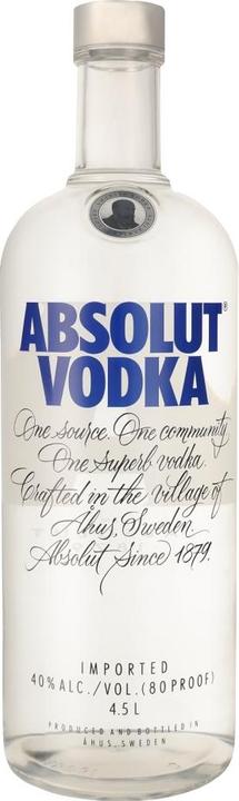 Actual product image Absolut Vodka (1 x 450 cl)