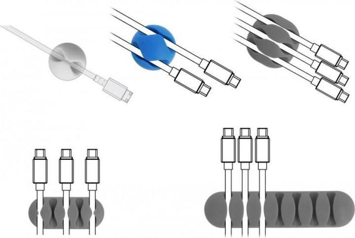 Actual product image Delock Cable holder