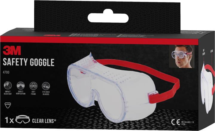 Actual product image 3M Full vision goggles 4700C1