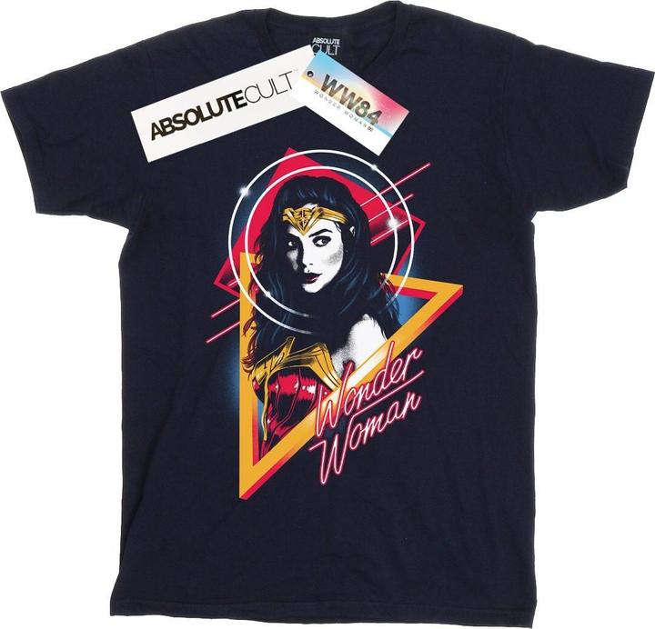 Image du produit - T-shirt WONDER WOMAN DIANA 80S TRIANGLE - Femme (XL)