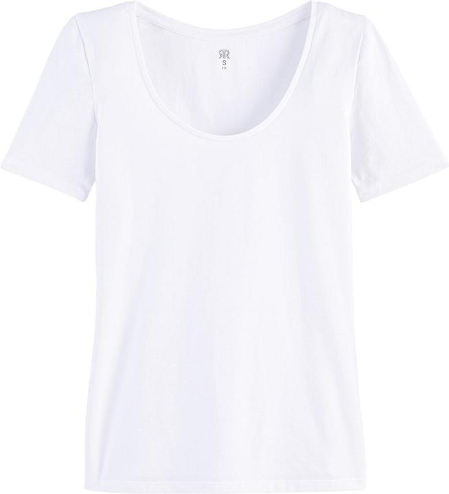 Produktbild La Redoute Collections T-Shirt mit rundem Ausschnitt (XS)