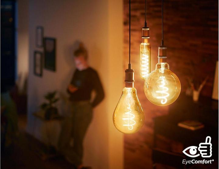 Actual product image Philips LED EyeComfort (E27, 4 W, 250 lm, 1 x, F)