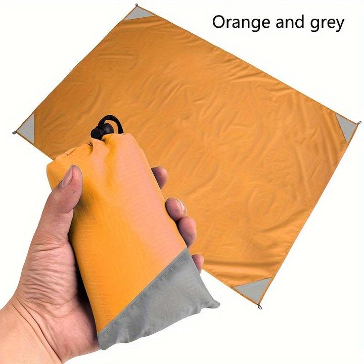 Alopini 1 Stück Outdoor-Campingmatte, Picknickmatte und Strandmatte mit Kordelzugtaschen, superleicht und