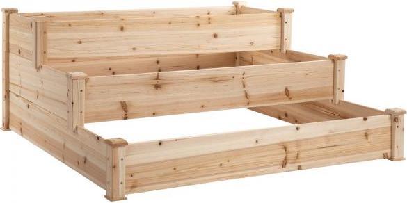 Actual product image Outsunny Raised bed with stepped design