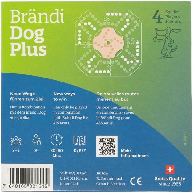 Actual product image Brändi Dog Plus 4 (German, French, Italian, English)