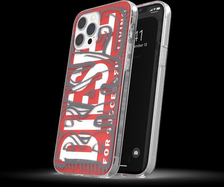 Produktbild Diesel Snap Case Clear AOP (Apple iPhone 12 Pro Max)