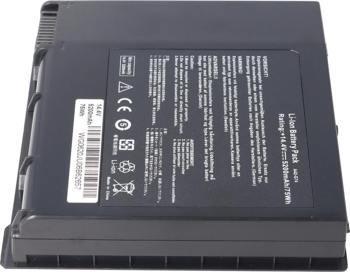 Image du produit AccuCell Akku ASUS G74, A42-G74 (5200 mAh)