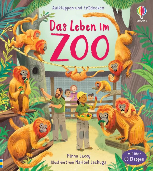 Immagine prodotto Aufklappen und Entdecken Das Leben im Zoo (Tedesco, 2023)