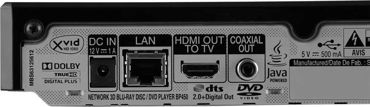 LG BP450 - Lettore Blu-ray 3D con funzioni di smart TV (Lettore Blu-ray, Lettore DVD)