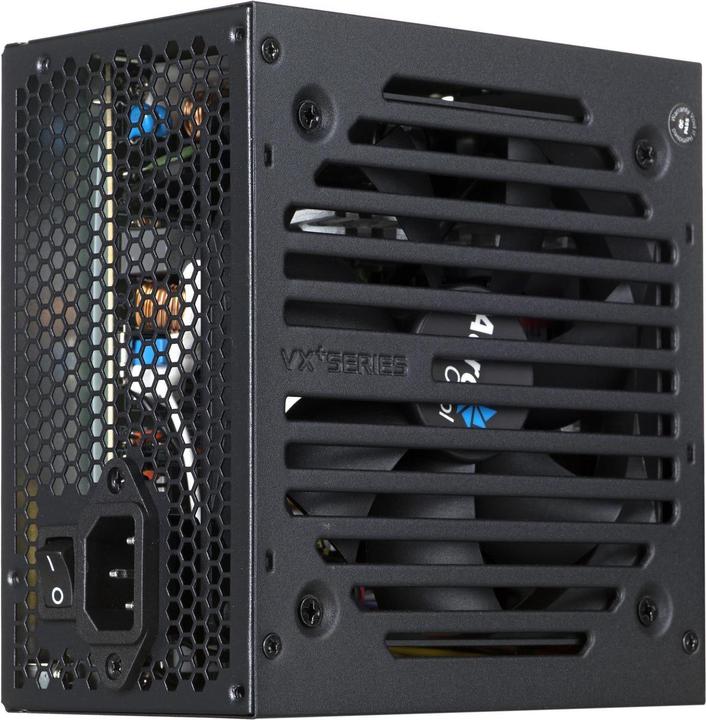 AeroCool PGS VX-500plus AEROPGSVX-500PLUS-80 Netzteil (500 W, Aktiv) (500 W)