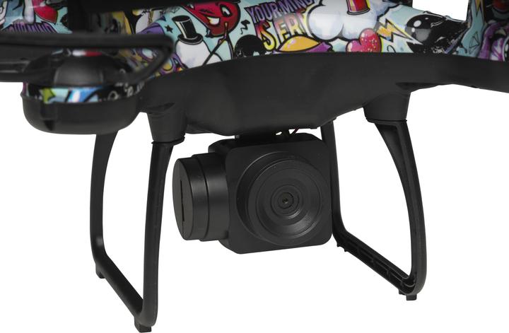 Actual product image Denver DCH-350 Camera Drone Quadrocopter Multicolor 4 Rotors 1600 mAh (22 min, 270 g, 1 Mpx)