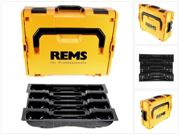 Image du produit Rems L-BOXX 136 System Coffret à outils Professionel + Insert pour mini pince à presser (578299)
