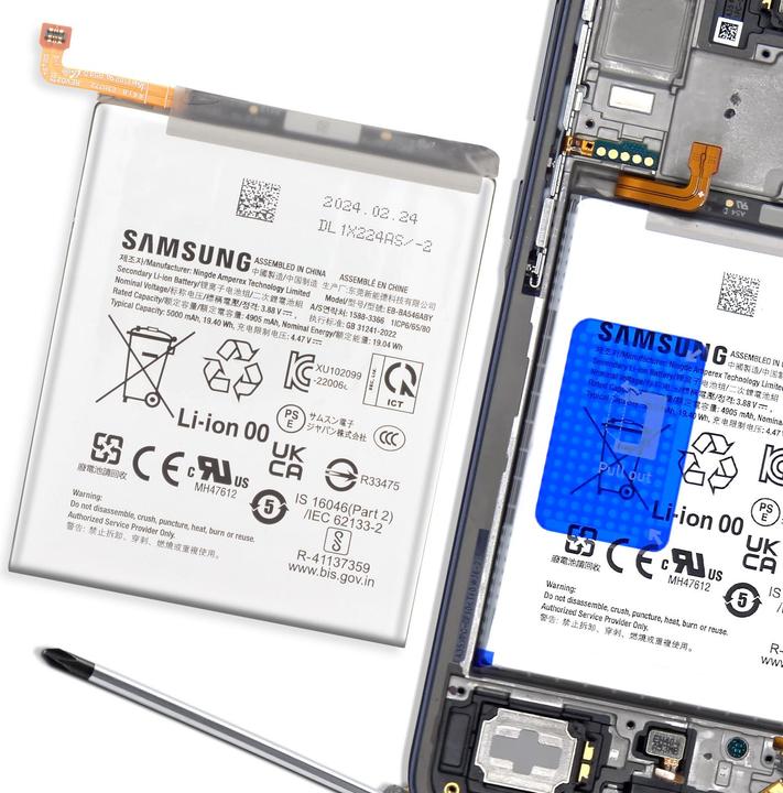 Actual product image Samsung 5000mAh Austausch-Akku, Modell GH82-34228A