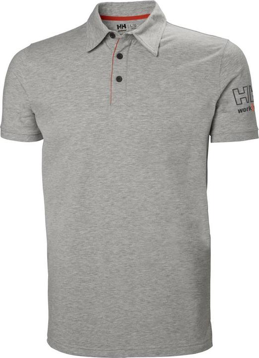 Helly Hansen Workwear Marškinėliai HELLY HANSEN Kensington Polo, pilki XL (XL)