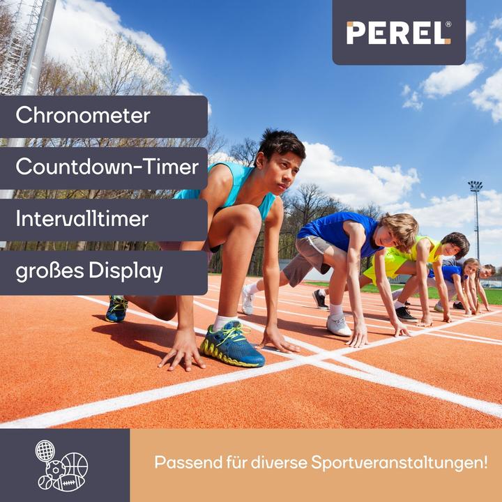 Produktbild Perel Uhr Mit Chronometer