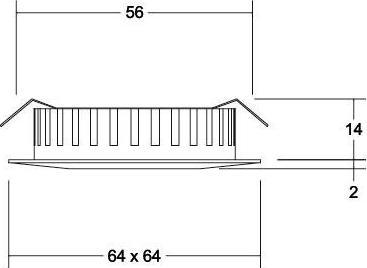 Actual product image Brumberg Luminaires LED recessed luminaire 12V DC 12110153 (185 lm)