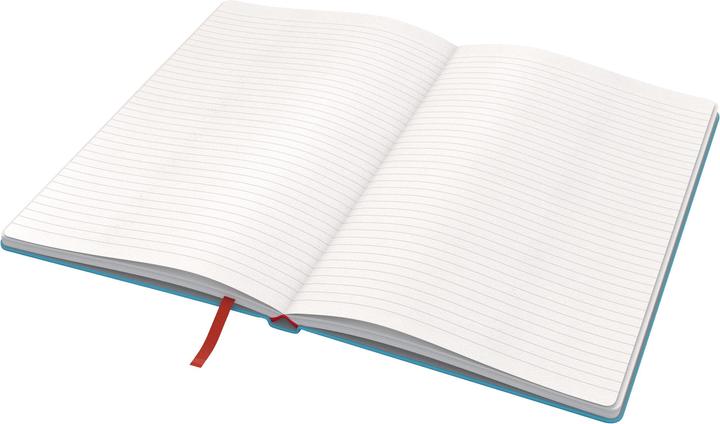 Image du produit Leitz Carnet de notes Cosy 14.8 x 21 cm, ligné, bleu (14.8 x 21 cm, À rayures, Couverture rigide)