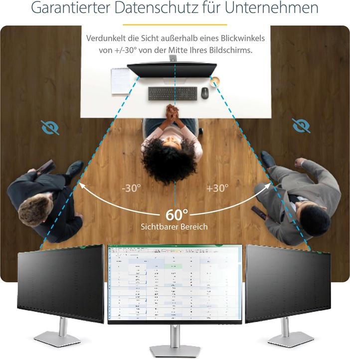 Produktbild StarTech .com Monitor Privacy Screen for 68,60cm (27") Display (27", 16 : 9)