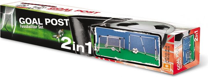 Happy People Fussballtor Set 2in1 183x121cm o.(2x) 91x63cm