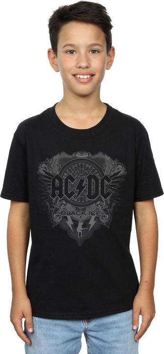 Image du produit AC/DC T-shirt noir en coton glacé garçon (140, 146)