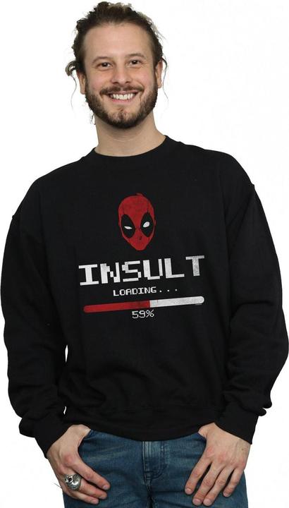 Immagine prodotto Deadpool Insult Loading Felpa Uomo (3XL)