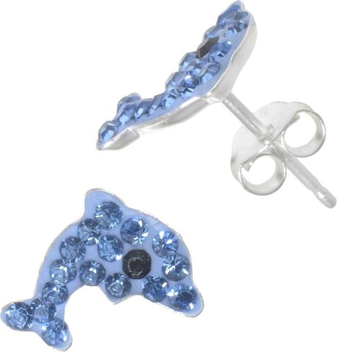 Bijouteria Kinder Ohrringe (Silber 925, Kristall)