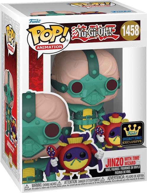 Actual product image Funko Pop! Animation: Yu-Gi-Oh! - Jinzo with the Wizard (Special Edition) #1458 Vinyl Figures
