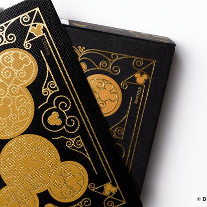 Actual product image Bicycle Disney - Black & Gold Mickey (German)