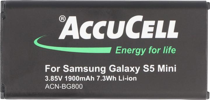 Actual product image Samsung Akku Galaxy S5 Mini Akku EG-BG800, EG-BG800BBE
