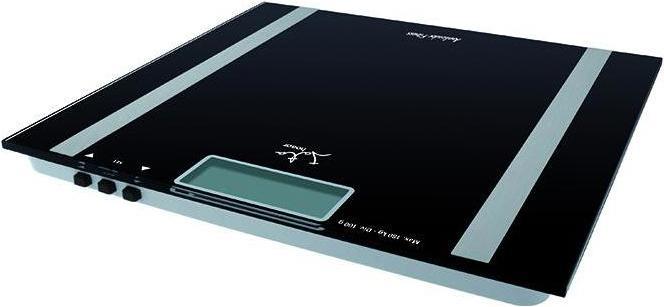 Image du produit Jata Échelles de salle de bains numériques 531 Verre noir (180 kg)
