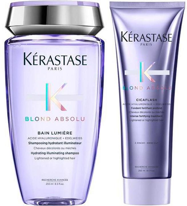 Kérastase Blond Absolu Pflegeset für blondiertes und blondes Haar (Haarpflege set)
