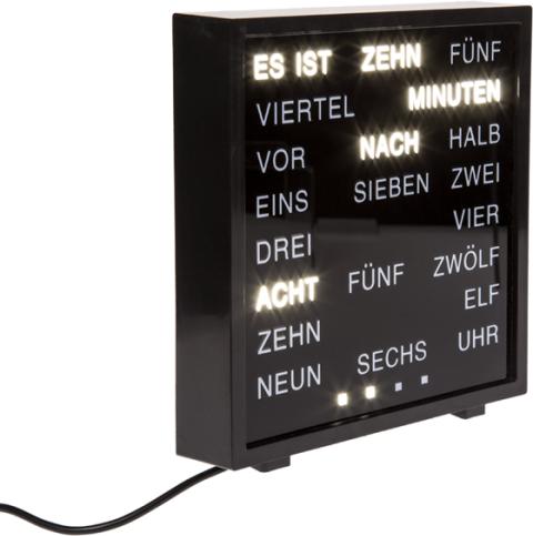 Image du produit Ootb Horloge avec affichage du mot allemand
