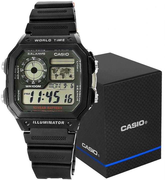 Productafbeelding Casio Ae-1200wh-1avef (Digitaal horloge, 45 mm)