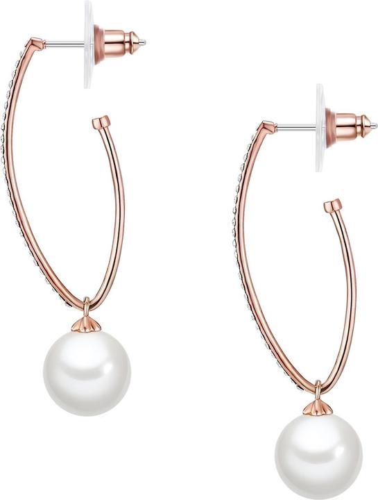 Actual product image Lulu & Jane Ladies Brass Crystal Shell Core Pearl Rose Gold - 29261 (Brass)