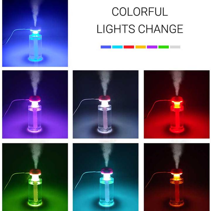Immagine prodotto Plutoos Luftbefeuchter - Ultrasonic Portable Moisturizing Mister With Night Light